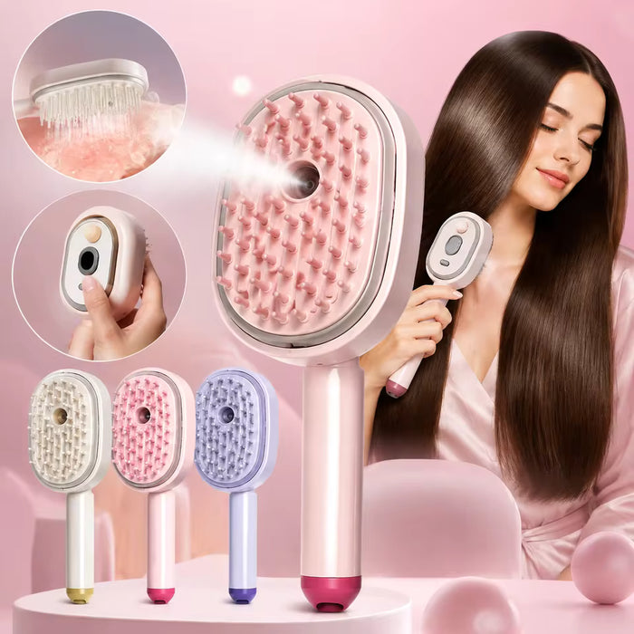 Electric Spray Hair Brush